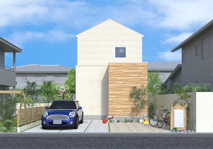 よせあうふたりの家